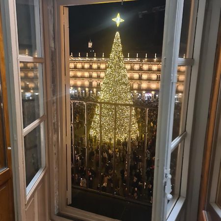 Plaza Mayor Salamanca Bagian luar foto